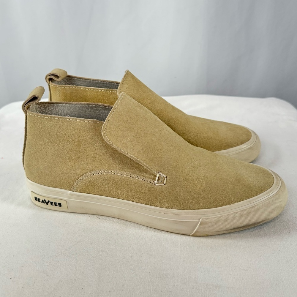SeaVees Huntington Middie Suede Slip On‎ Shoe in Taupe Size 8.5 - Picture 2 of 8